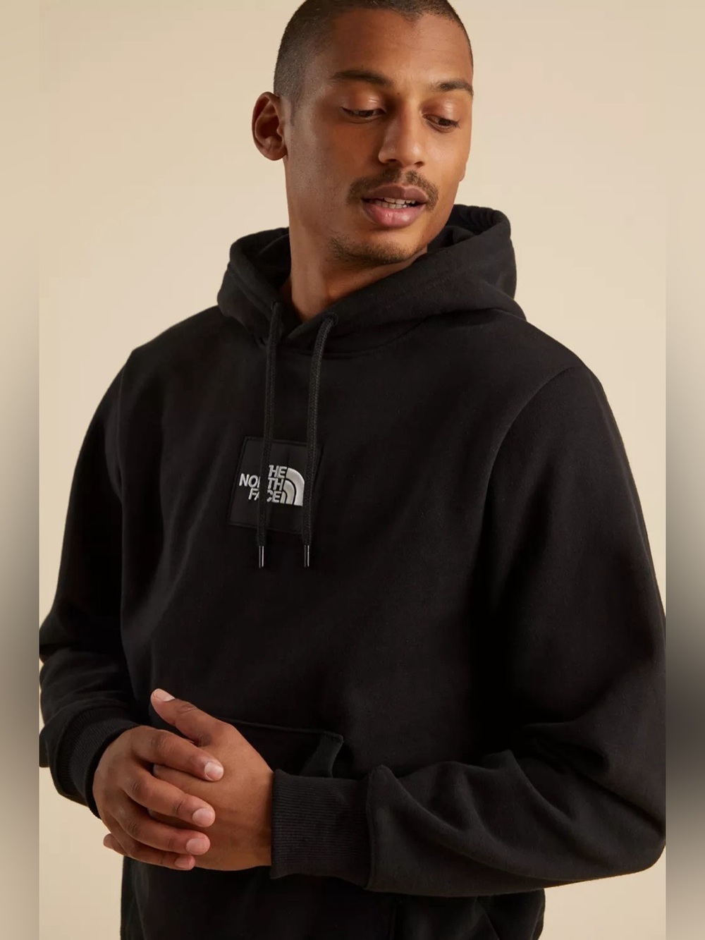 Urban Outfitters x The North Face Box Logo Heavyweight Hoodie Sweatshirt Medium